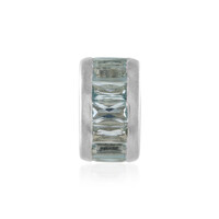 Sky Blue Topaz Silver Pendant