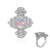Welo-Opal-Silberring