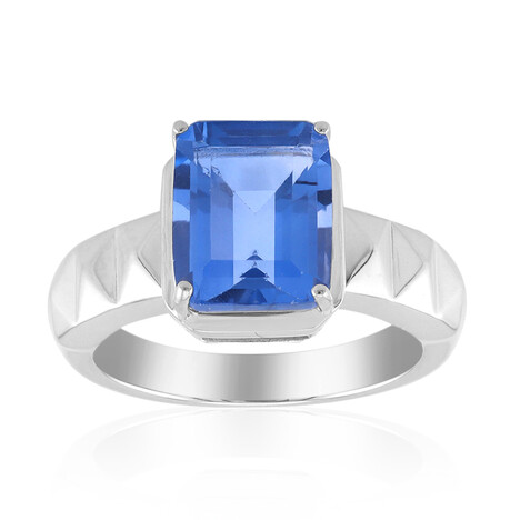 Farbwechsel-Fluorit-Silberring (Pallanova)