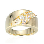 Anillo en plata con Topacio blanco (Adela Silber)