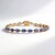 Bracciale in oro con Tanzanite AAA (CIRARI)