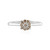 I2 Brown Diamond Silver Ring