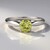 Anello in argento con Quarzo Ouro Verde