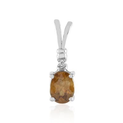 Ciondolo in argento con Zircone Mandarino
