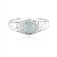 Brasilianischer Aquamarin-Silberring (de Melo Essence)