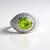 Anello in argento con Peridoto (de Melo Essence)
