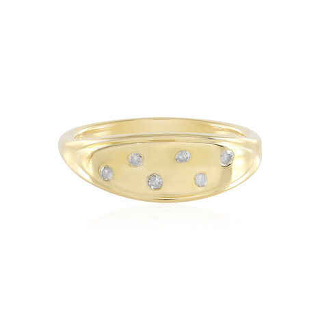 I2 (I) Diamant-Silberring