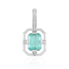 Ciondolo in argento con Smeraldo Colombiano