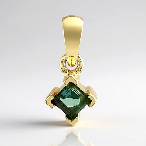 Ciondolo in argento con Indicolite (Adela Silber)