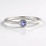 Bague en argent et Tanzanite