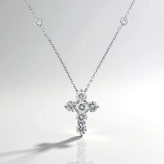 Collana in oro con Diamante SI2 (H)