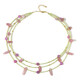 Collar en plata con Rubí de Mozambique (Riya)