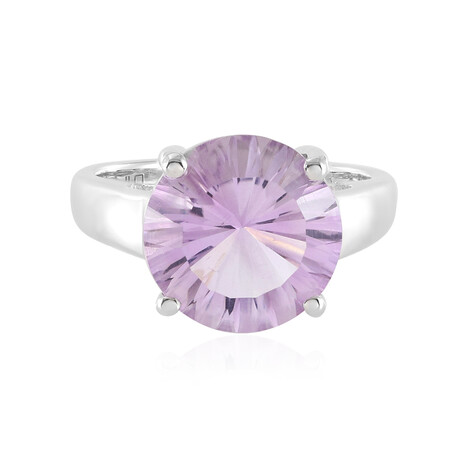 Lavendel-Amethyst-Silberring