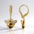 Boucles d'oreilles en argent et Topaze blanche