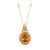 14K Sphalerite Gold Necklace (CIRARI)