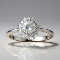 Anello in argento con Zircone