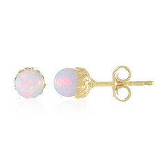 Zilveren oorbellen met Welo-opalen (de Melo Essence)