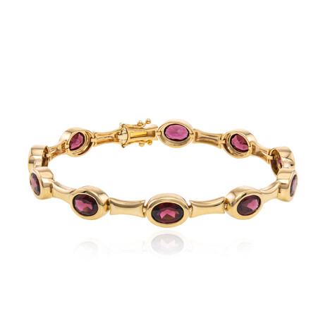 Naktamunda-Rhodolith-Goldarmband (CUSTODANA)