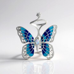 Anello in argento con Opale di Welo