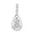 Pendentif en argent et Zircon (Remy Rotenier)