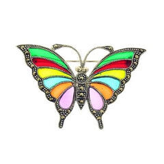 Markasit-Silberbrosche