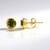 Orecchini in argento con Vesuvianite