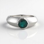 Anello in argento con Grandidierite