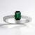 Anello in argento con Indicolite (Adela Silber)