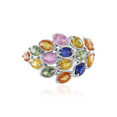 Bague en argent et Saphir