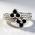 Anello in argento con Spinello Nero