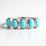 Anello in argento con Turchese