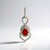 Pendentif en argent et Rubis de Tanzanie