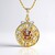 Collana in argento con Citrino Madeira (Gems en Vogue)