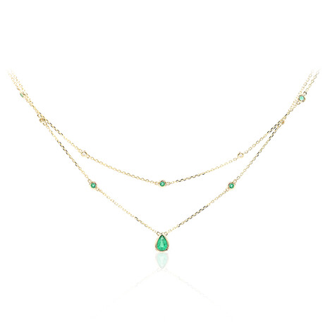 AAA-Sambia-Smaragd-Goldcollier (CIRARI)