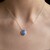 Blue Opal Silver Pendant (MONOSONO COLLECTION)