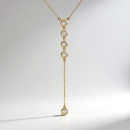 Collier en or et Diamant I3 (H) (de Melo Gold)