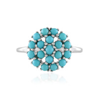 Anello in argento con Turchese Sleeping Beauty