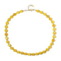 Collar en plata con Cuarzo amarillo