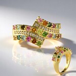 Bague en argent et Tourmaline