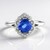 Anello in argento con Cianite del Nepal