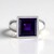 Anello in argento con Ametista Zambiana (de Melo Essence)