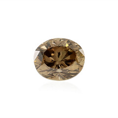 Gemme et Diamant chocolat SI1 0,52 ct