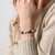 Brazalete con Cuarzo azul (Riya)