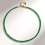 Collana in argento con Tsavorite della Tanzania