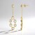 Orecchini in argento con Labradorite Blu Maniry (KM by Juwelo)