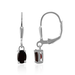 Pendientes en plata con Granate