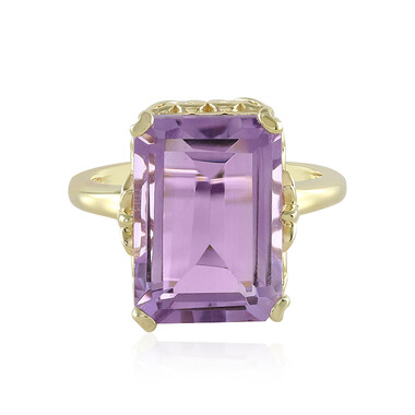 Lavendel-Amethyst-Silberring