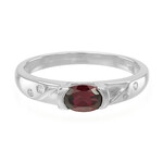 Bague en argent et Grenat Rhodolite