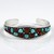 Bracciale in argento con Turchese Kingman Mohave Blu (Jones Lee)