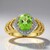 Anello in oro con Peridoto Wagogo
